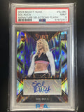 2023 Panini Select WWE #SL-SRC Sol Ruca Signature Selections Flash Prizms PSA 9