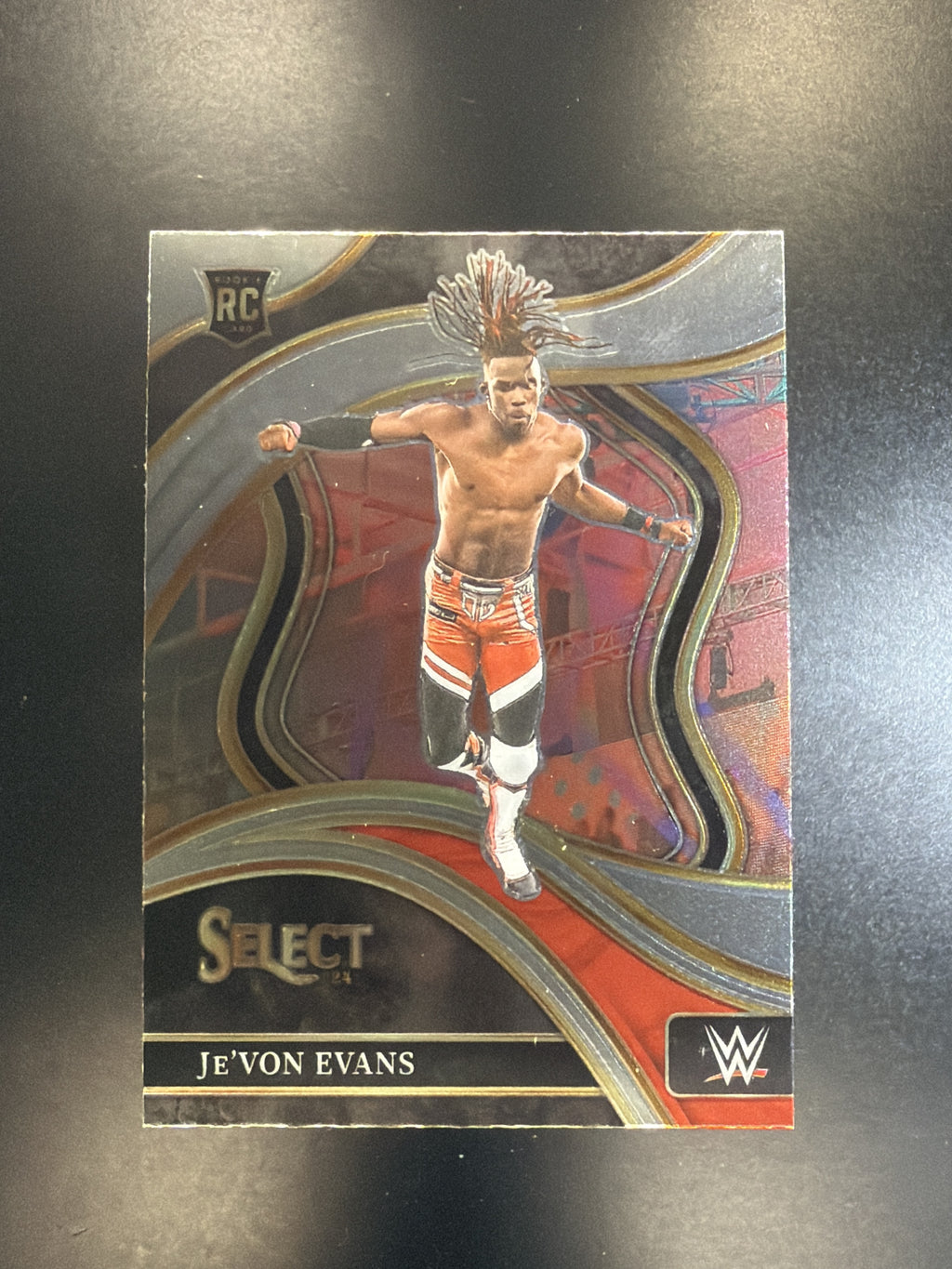 2024 Panini Select WWE #256 Je'Von Evans