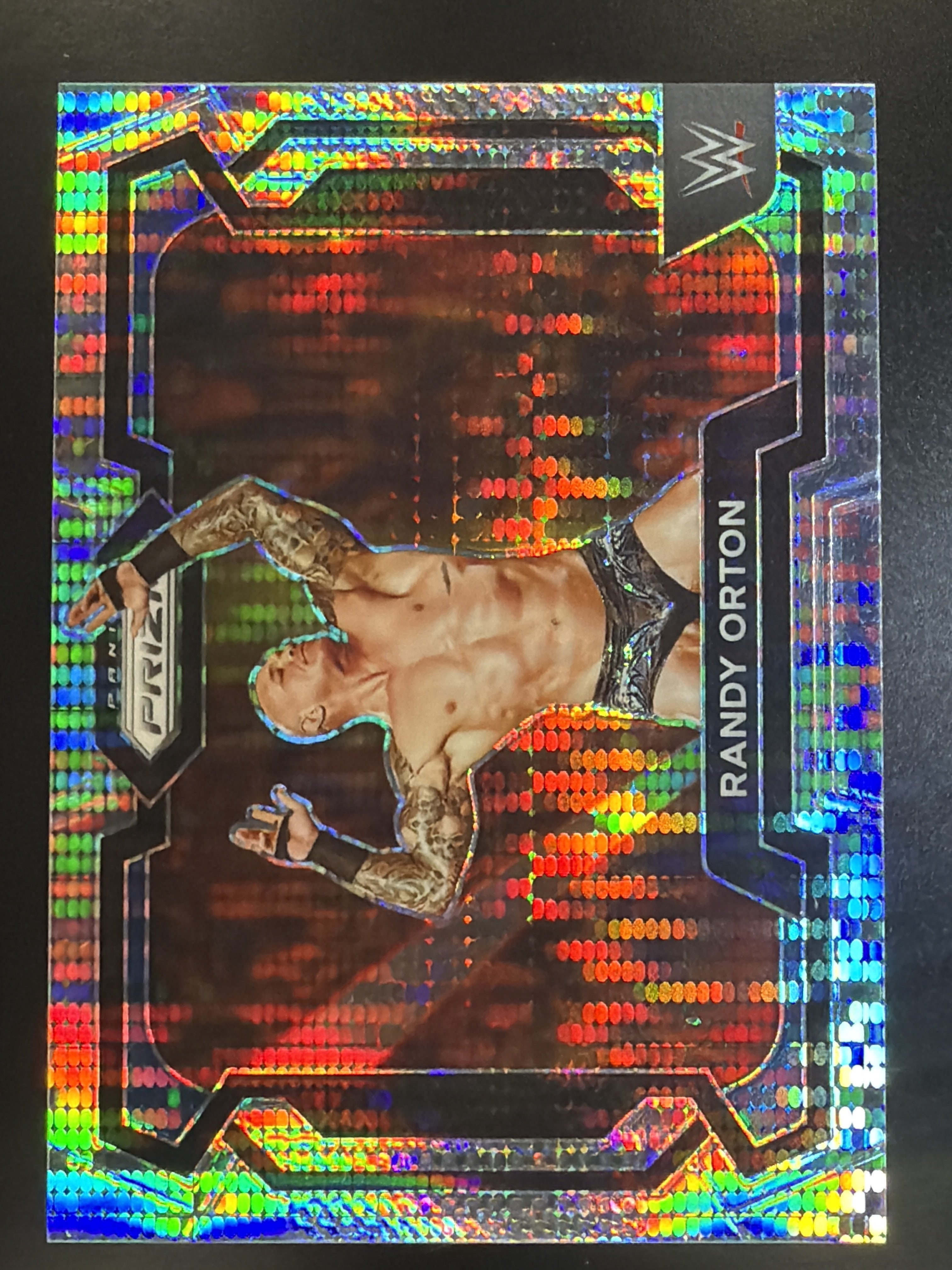 2024 Panini Prizm WWE #17 Randy Orton Pulsar Prizms #/499