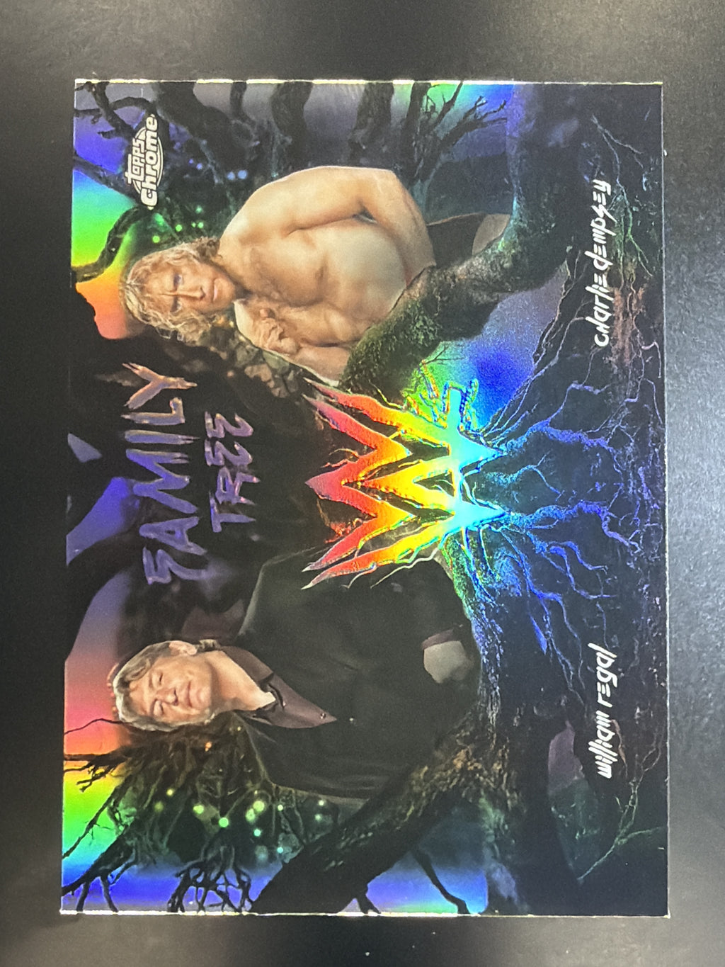 2026 Topps Chrome WWE #FAM-RD William Regal / Charlie Dempsey Family Tree