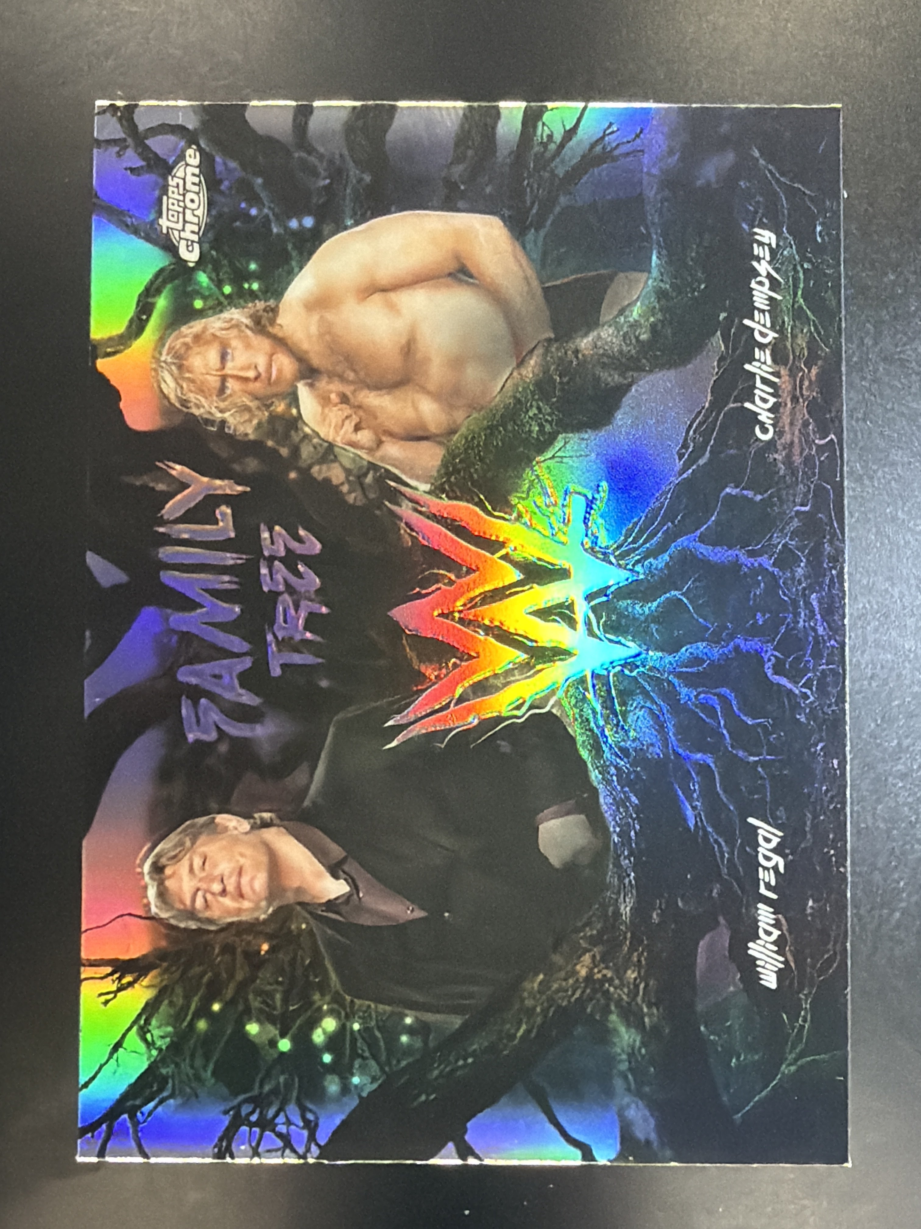 2026 Topps Chrome WWE #FAM-RD William Regal / Charlie Dempsey Family Tree