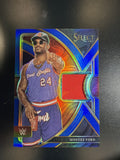 2023 Panini Select WWE #SW-MZF Montez Ford Selective Swatches Blue Prizms #/49