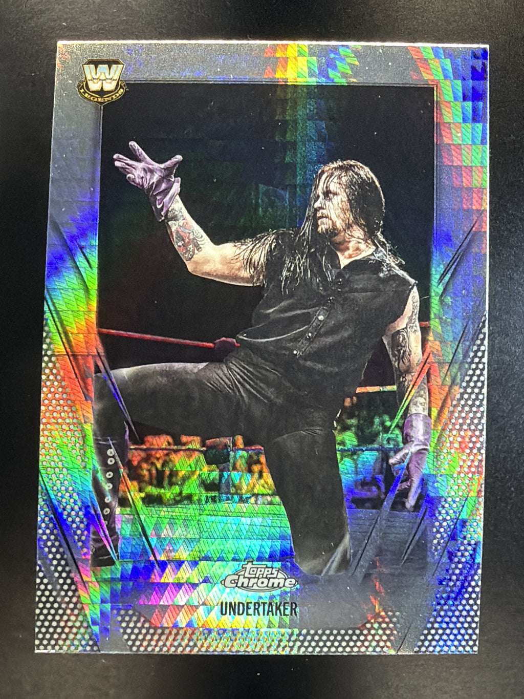 2026 Topps Chrome WWE #3 Undertaker Prism Refractor