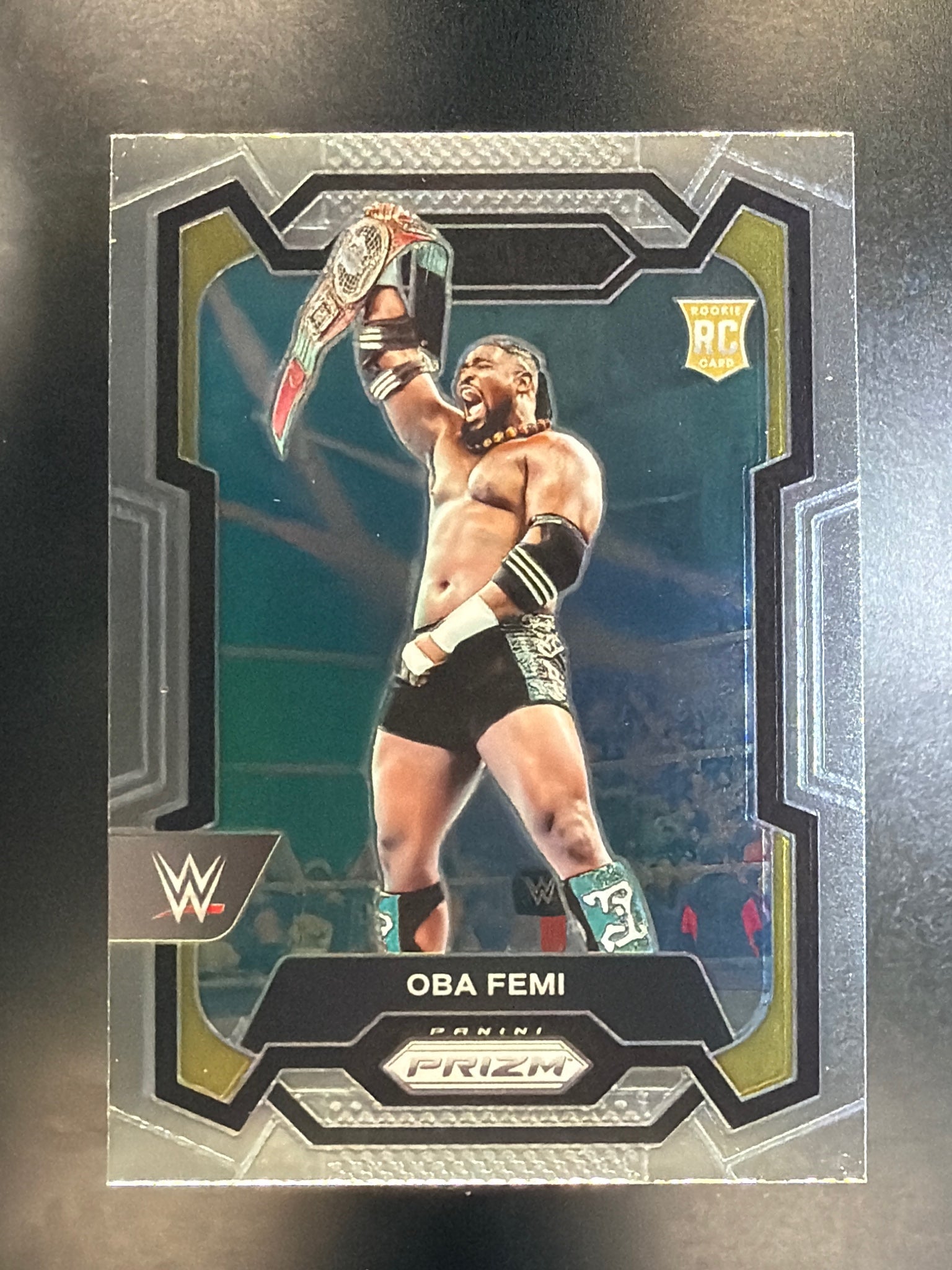 2024 Panini Prizm WWE #199 Oba Femi