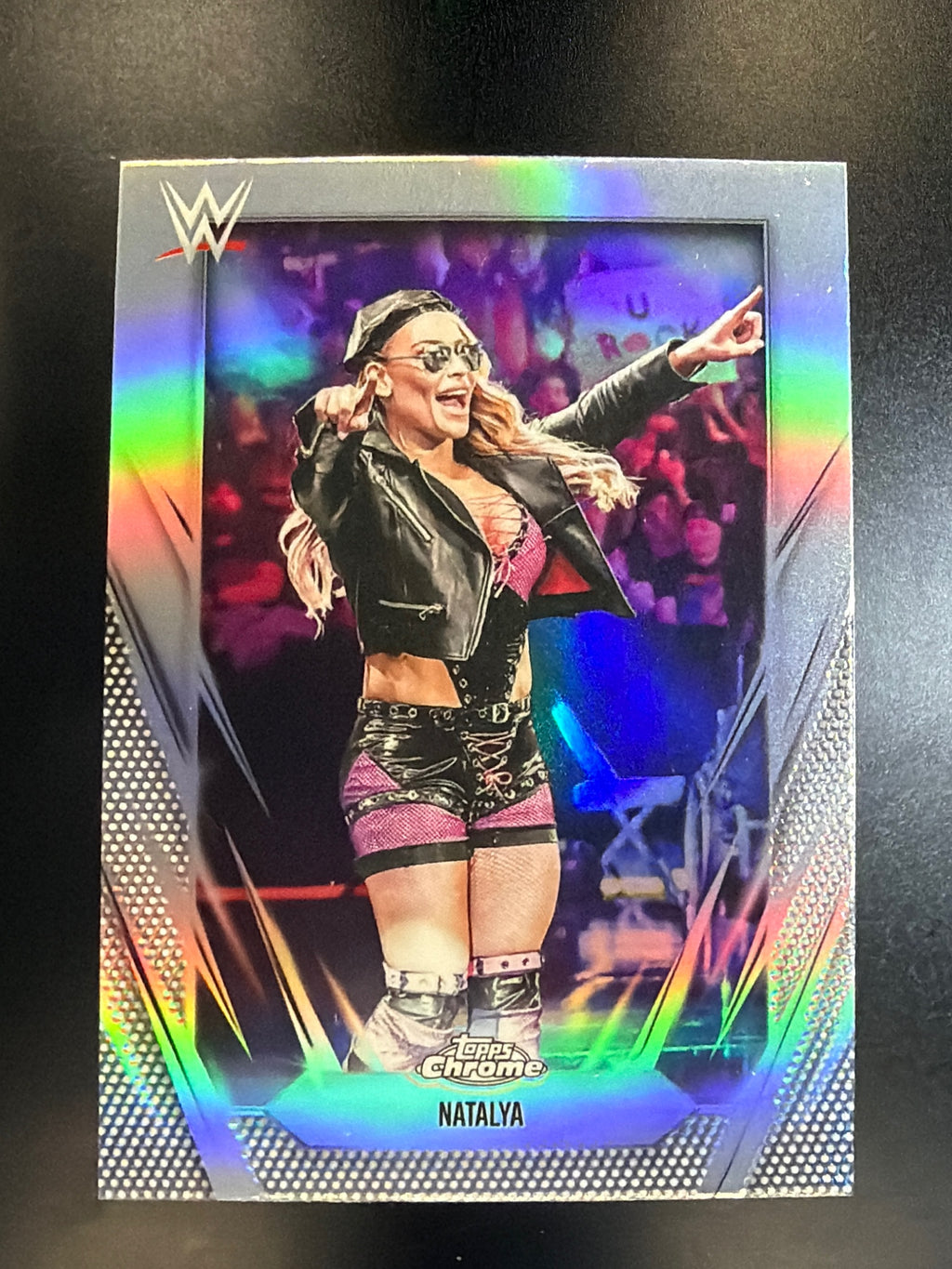 2026 Topps Chrome WWE #129 Natalya Refractor