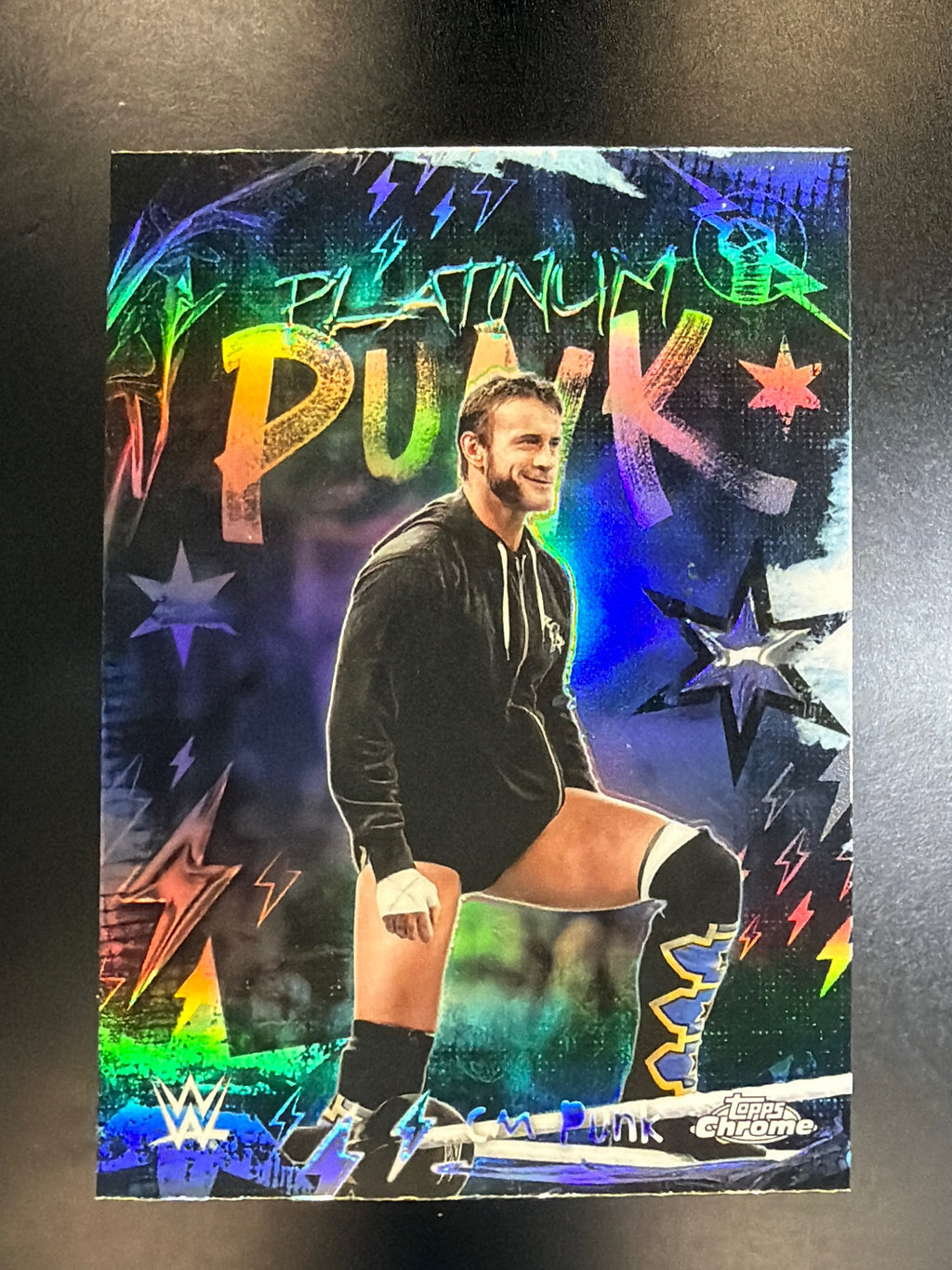 2026 Topps Chrome WWE #PLP-14 CM Punk Platinum Punk