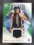 2025 Topps Exalted WWE #ER-RRZ Raquel Rodriguez Exalted Relics Green #/50