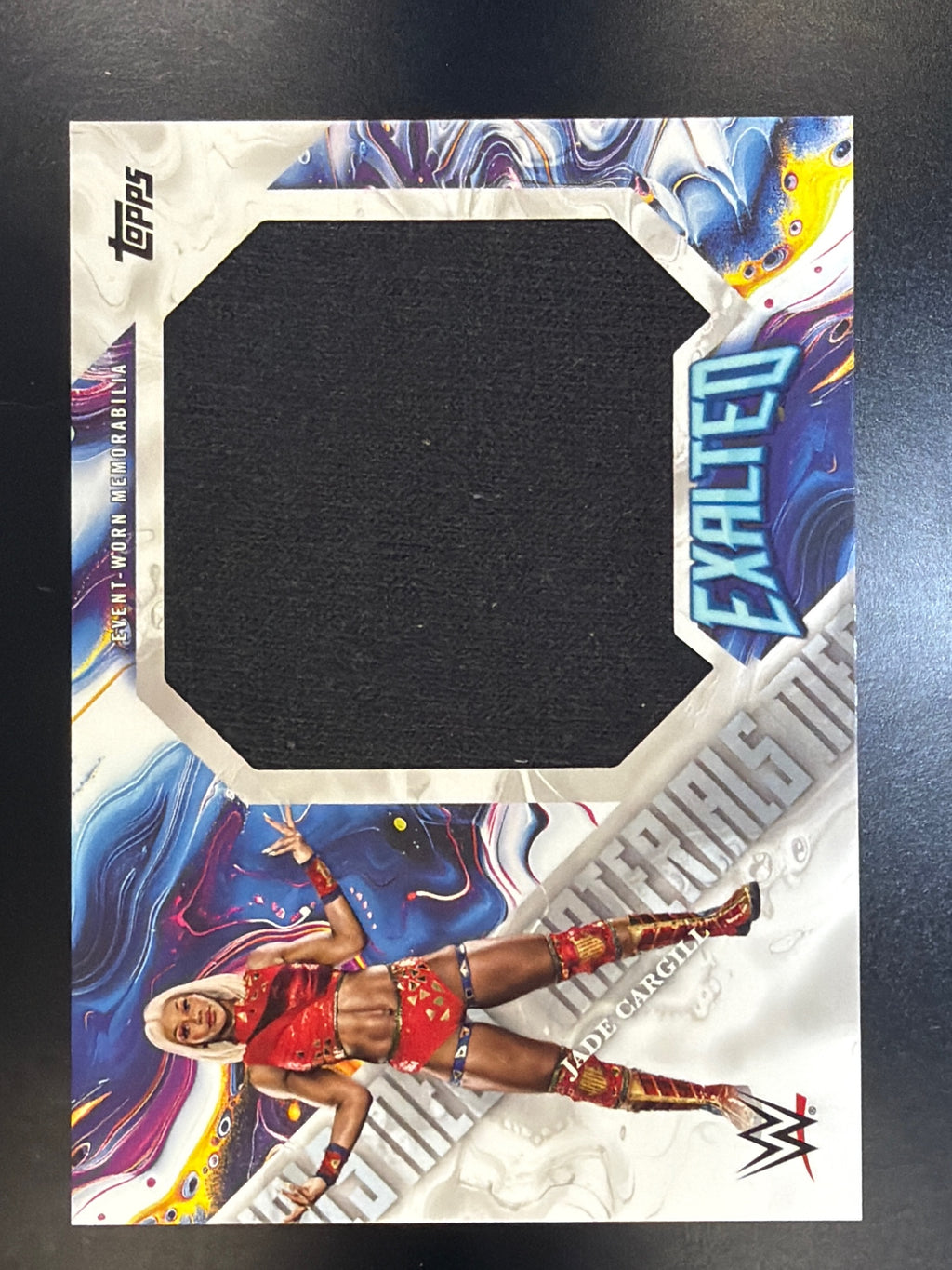2025 Topps Exalted WWE #MM-JL Jade Cargill Mega Materials