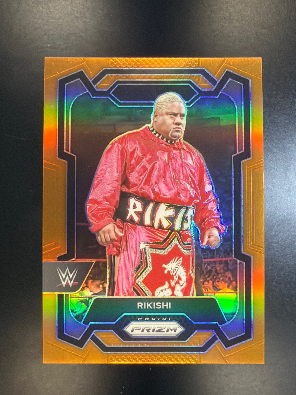 2024 Panini Prizm WWE #171 Rikishi Orange Prizms #/99