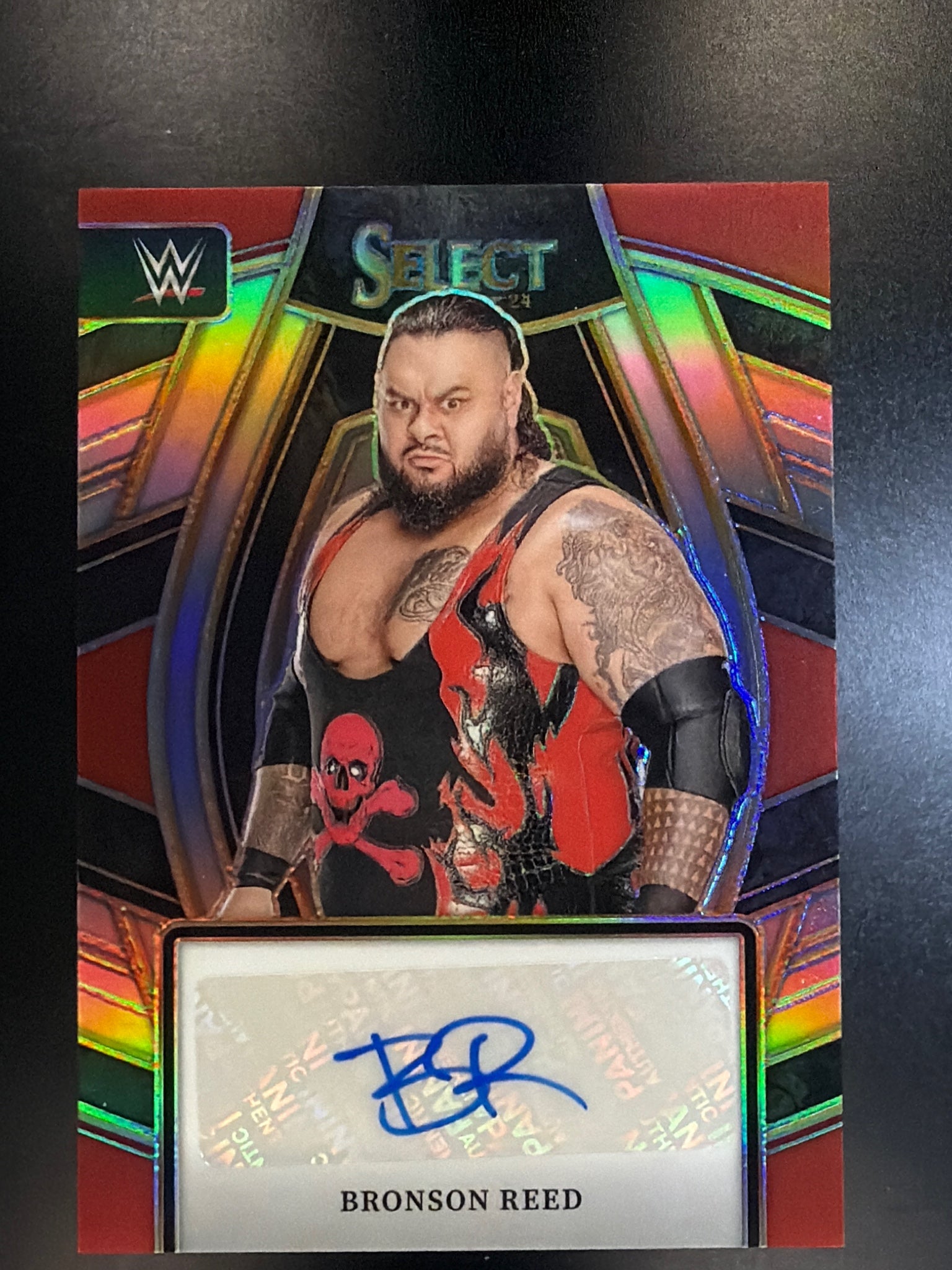 2024 Panini Select WWE #SL-BRD Bronson Reed Signature Selections