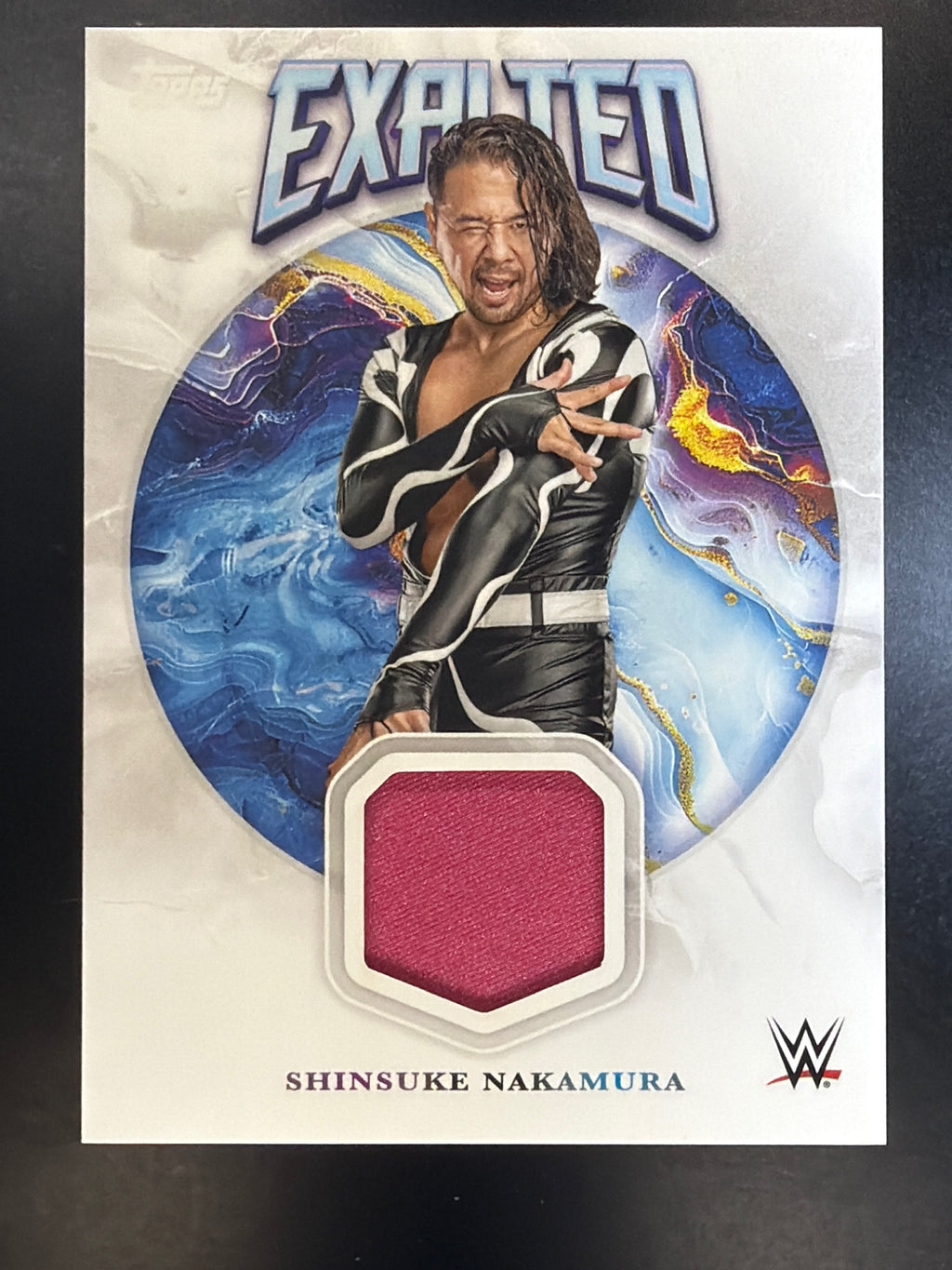 2025 Topps Exalted WWE #ER-SNA Shinsuke Nakamura Exalted Relics