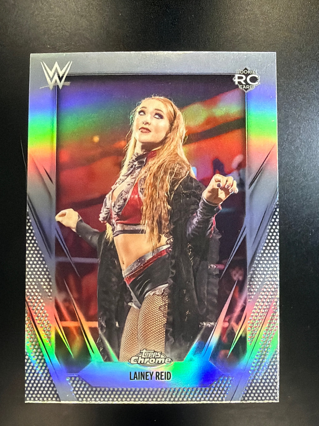 2026 Topps Chrome WWE #117 Lainey Reid Refractor