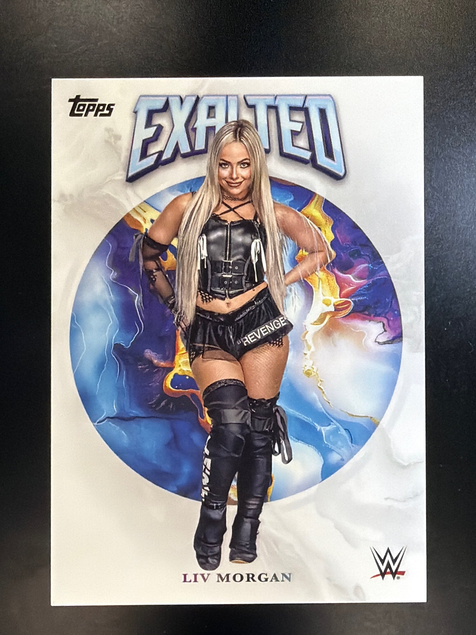 2025 Topps Exalted WWE #24 Liv Morgan