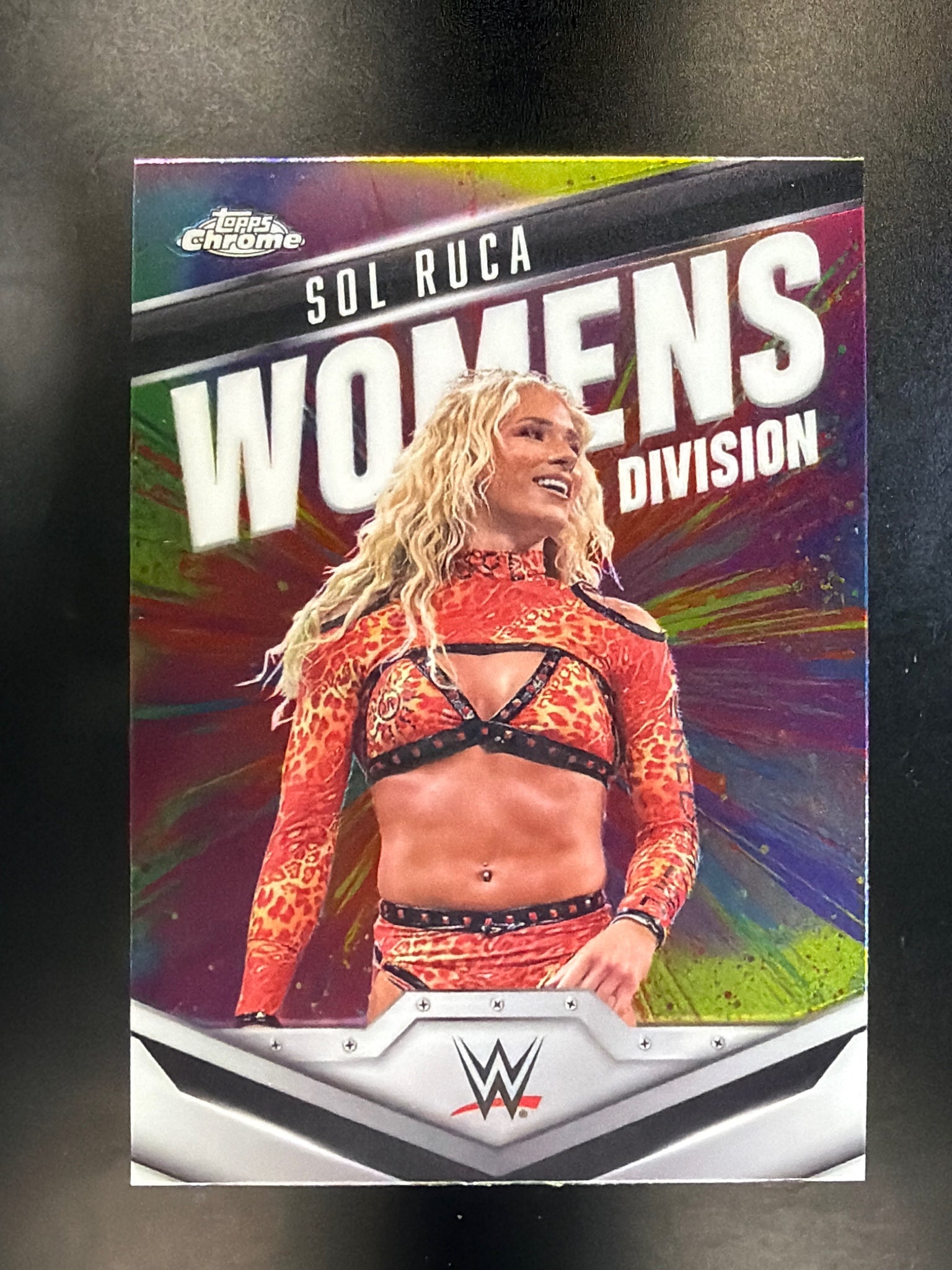 2025 Topps Chrome WWE #WD-SOL Sol Ruca Women's Division