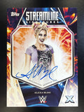 2025 Topps Exalted WWE #STS-ABS Alexa Bliss Streamline Signatures
