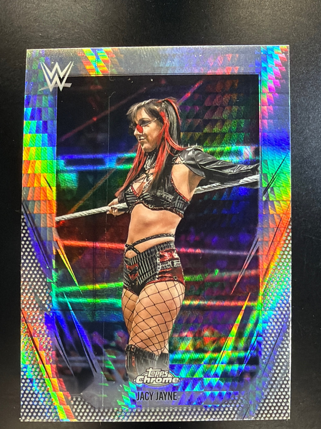 2026 Topps Chrome WWE #161 Jacy Jayne Prism Refractor