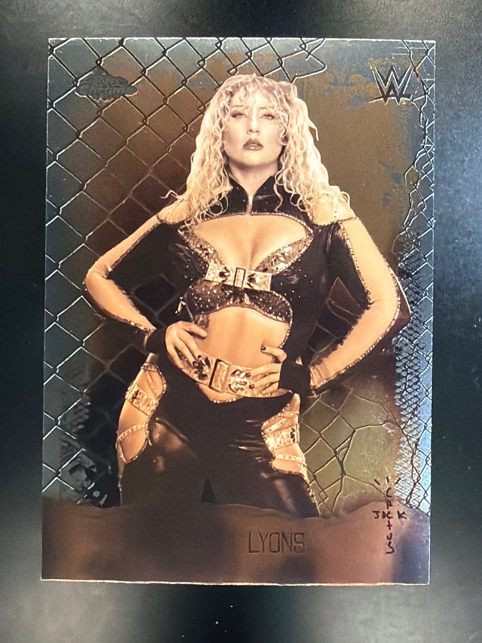 2025 Topps Chrome WWE x Cactus Jack #AOK-19 Nikkita Lyons Astroknights