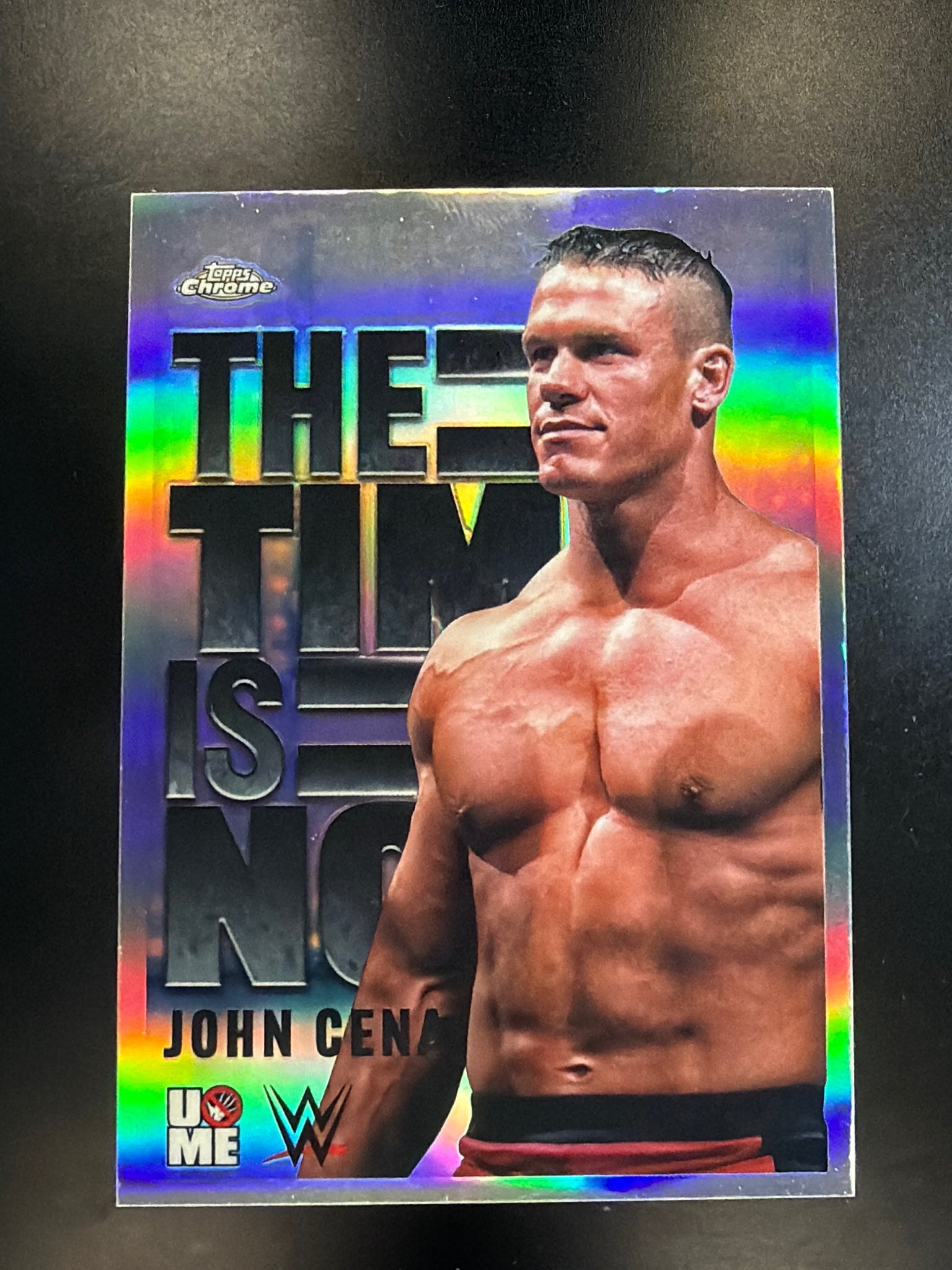 2025 Topps Chrome WWE #TIN-1 John Cena The Time is Now