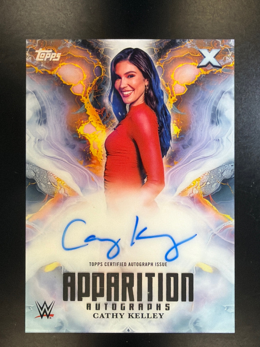2025 Topps Exalted WWE #APA-CKY Cathy Kelley Apparition Autographs
