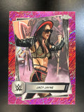 2025 Topps Chrome WWE #50 Jacy Jayne Pink Shimmer Refractor