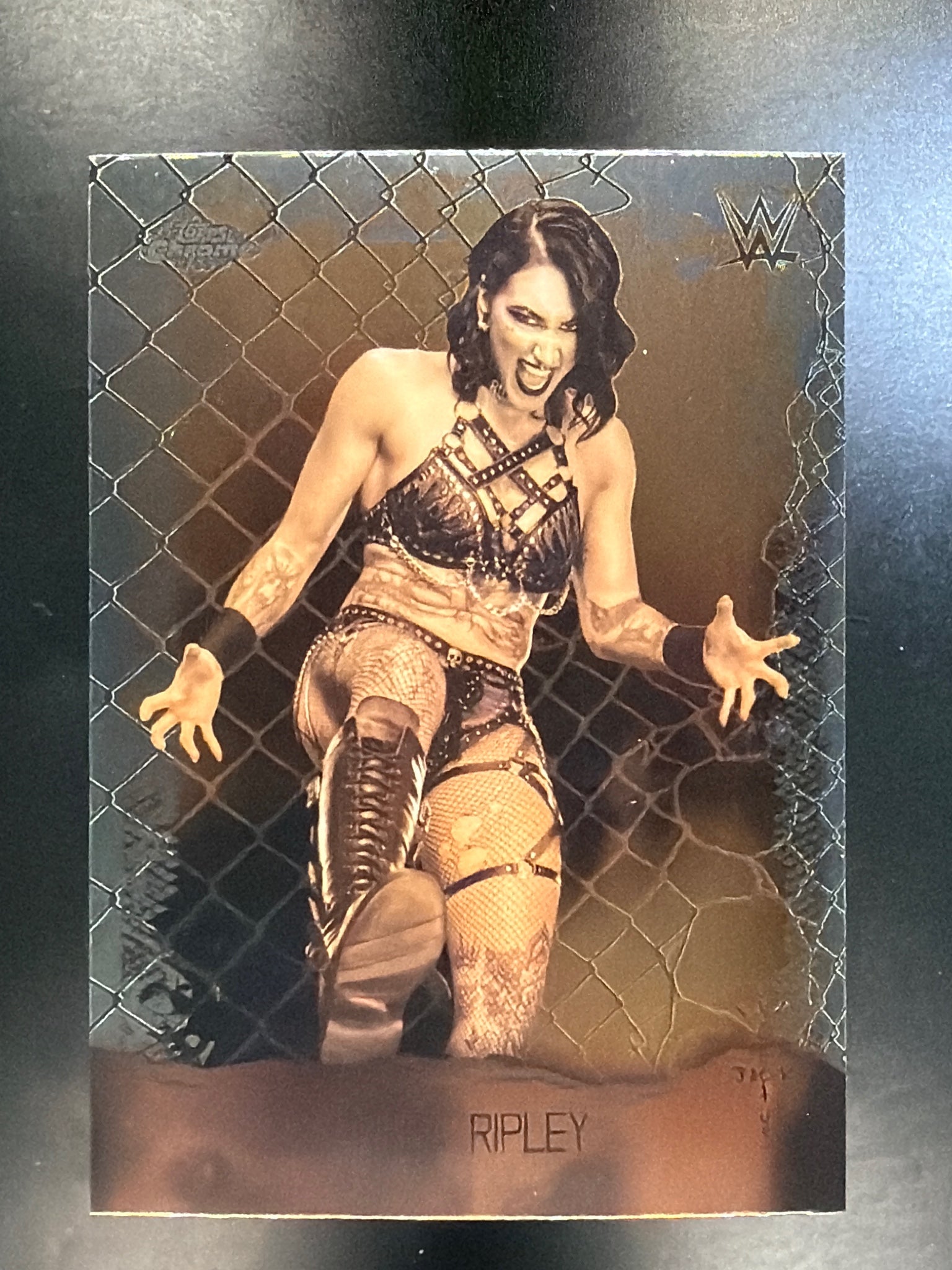 2025 Topps Chrome WWE x Cactus Jack #AOK-54 Rhea Ripley Astroknights
