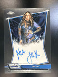 2026 Topps Chrome WWE #BBA-NIA Nia Jax Blue Brand Autographs