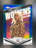 2025 Topps Chrome WWE #WD-JAD Jade Cargill Women's Division Blue Refractor #/150