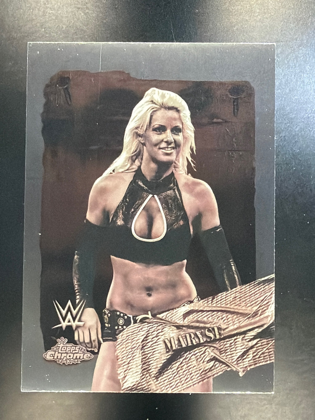 2025 Topps Chrome WWE x Cactus Jack #RDR-9 Maryse Rodeo Rebels