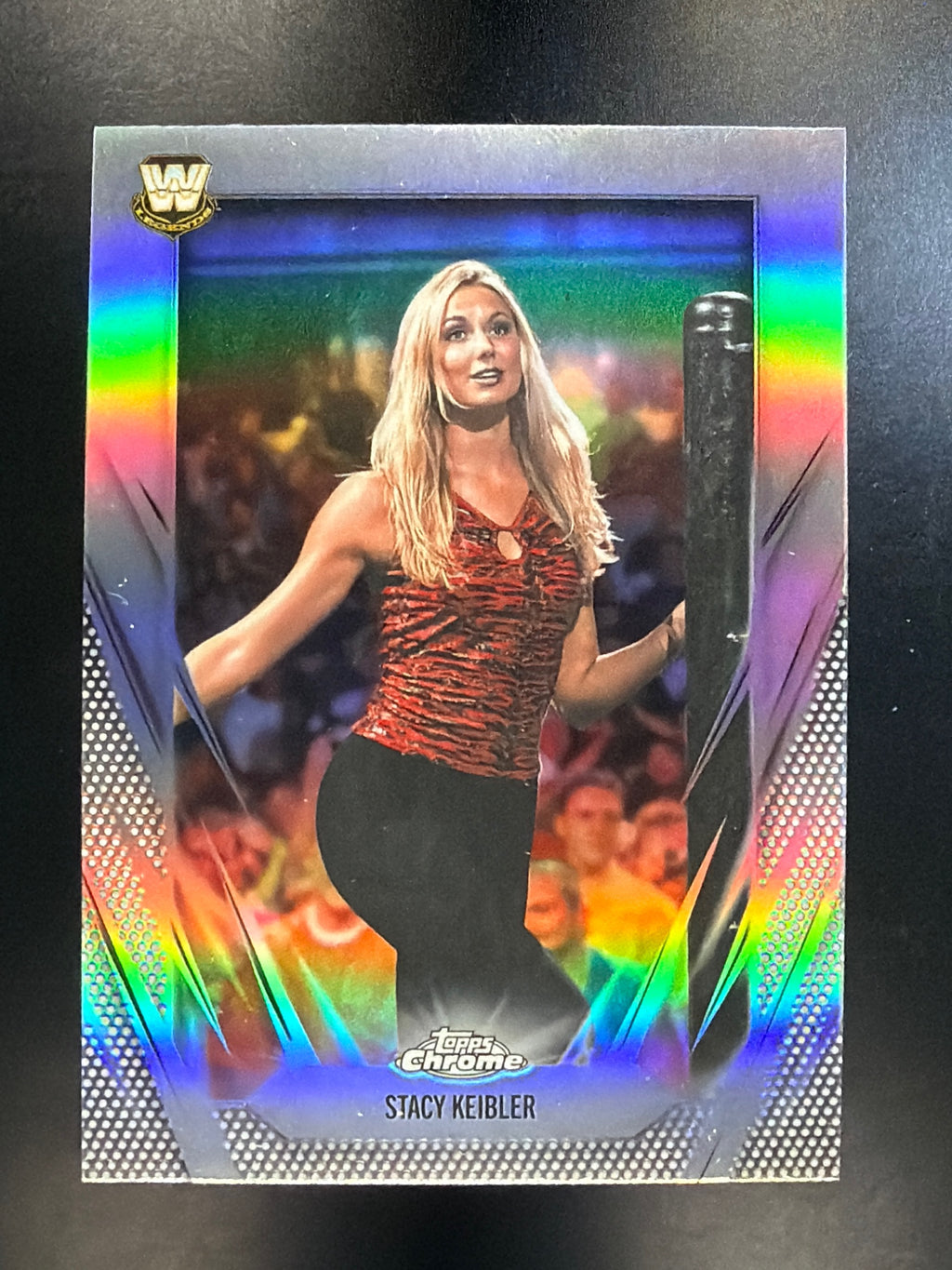 2026 Topps Chrome WWE #121 Stacy Keibler Refractor