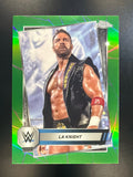 2025 Topps Chrome WWE #118 LA Knight Green Refractor #/99