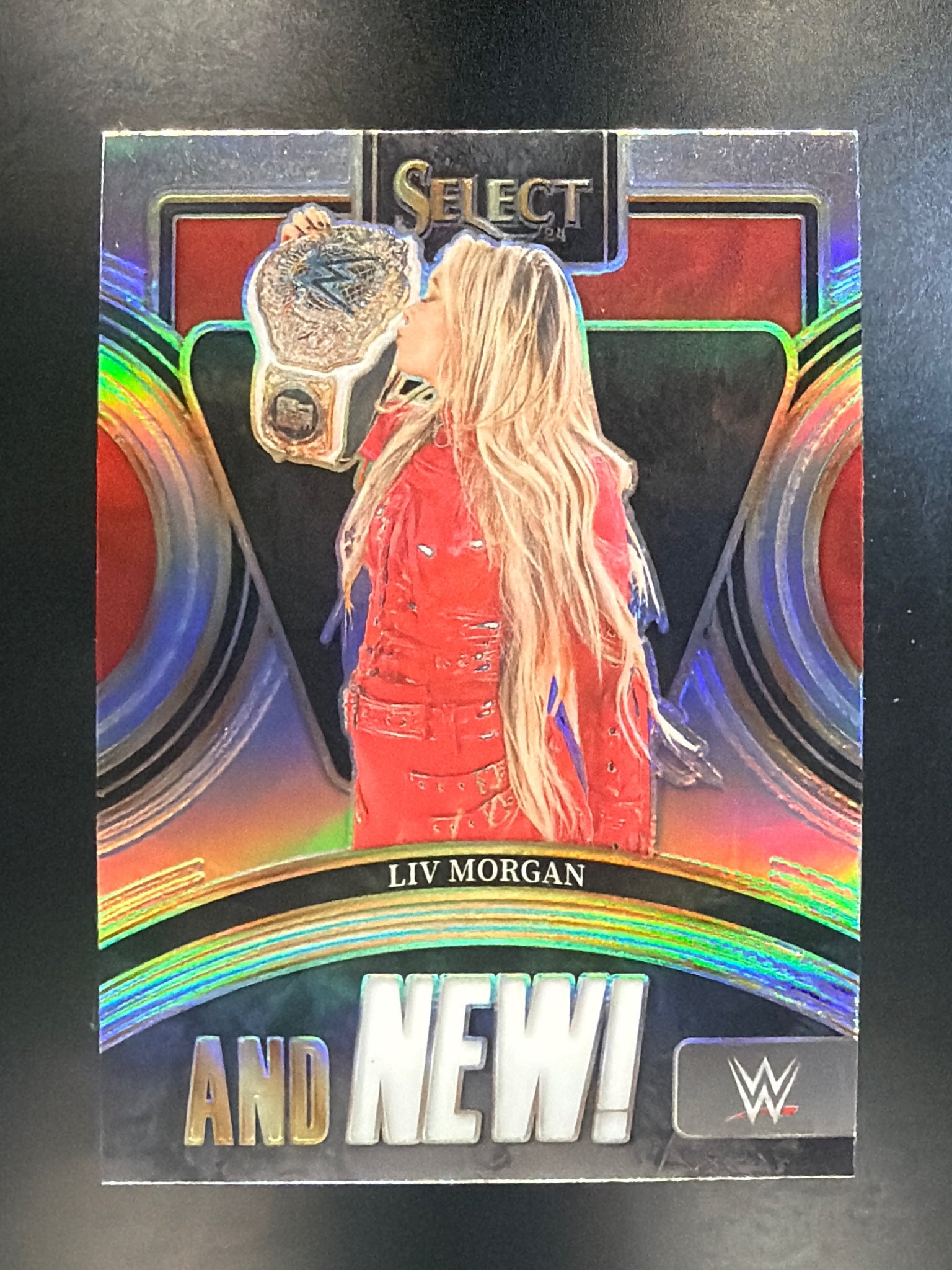 2024 Panini Select WWE #1 Liv Morgan And NEW! Silver Prizm