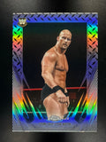 2026 Topps Chrome WWE #7 "Stone Cold" Steve Austin Diamond Plate Refractor