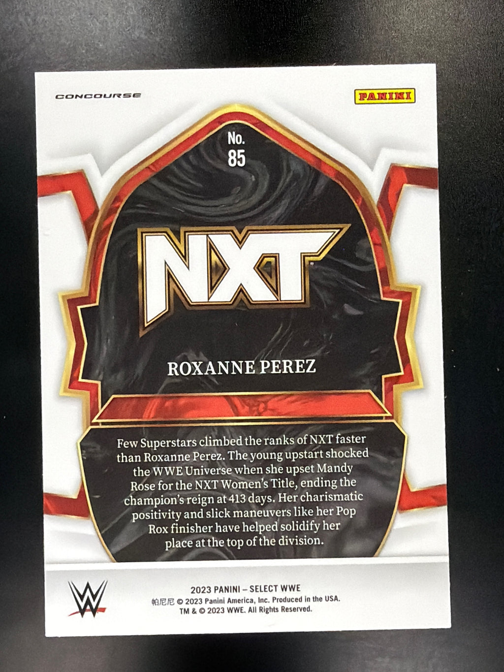 2023 Panini Select WWE #85 Roxanne Perez