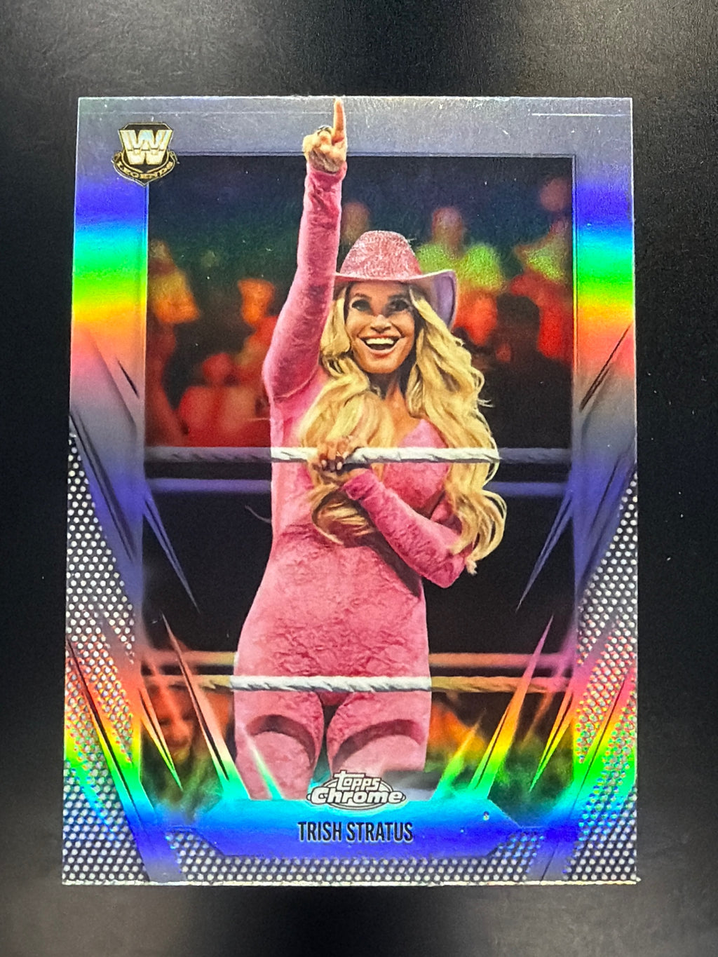 2026 Topps Chrome WWE #115 Trish Stratus Refractor
