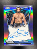 2026 Topps Chrome WWE #BBA-DRE Drew McIntyre Blue Brand Autographs Refractor