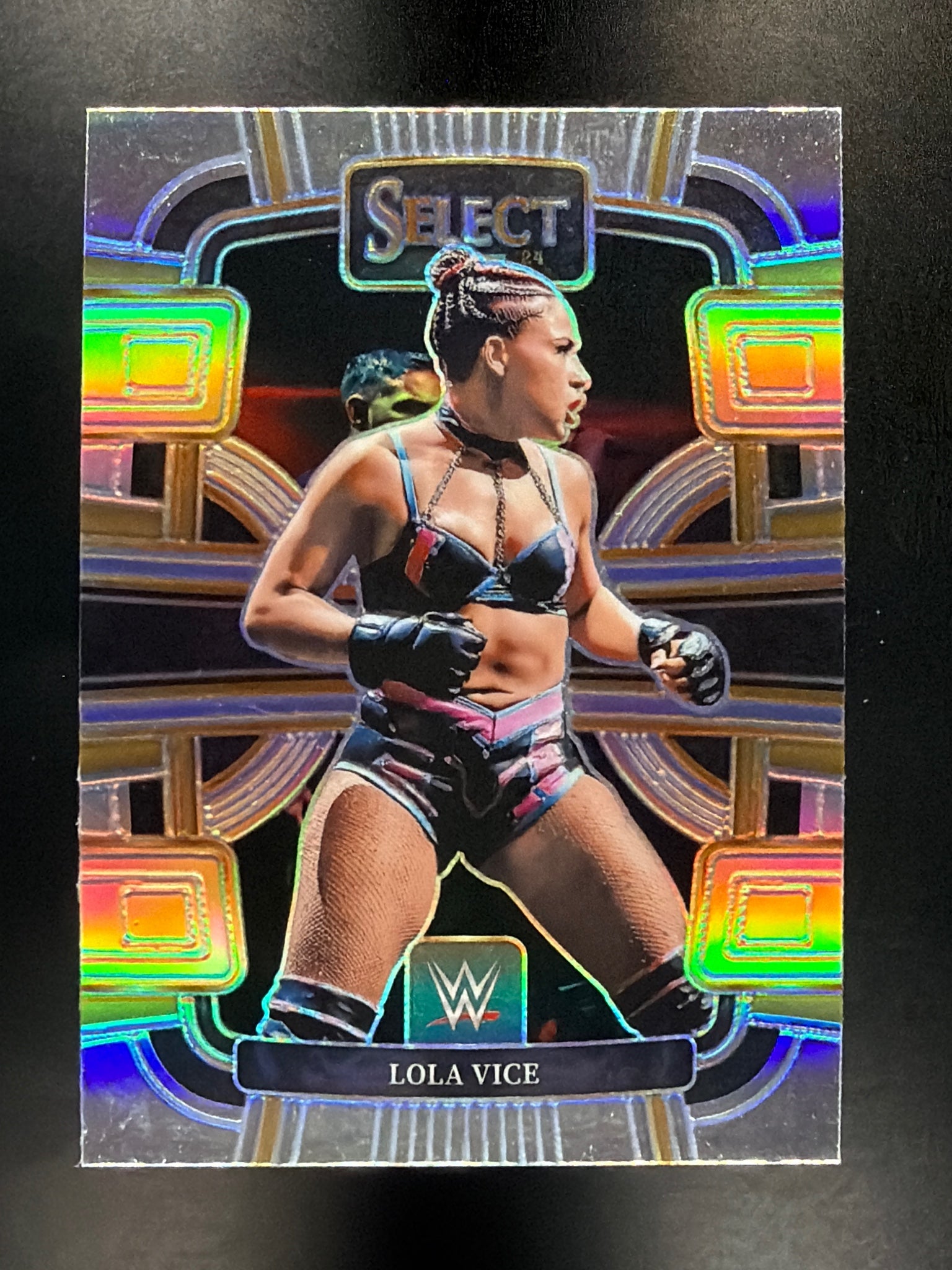 2024 Panini Select WWE #18 Lola Vice Silver Prizms