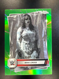 2025 Topps Chrome WWE #75 Nikki Cross Green Refractor #/99