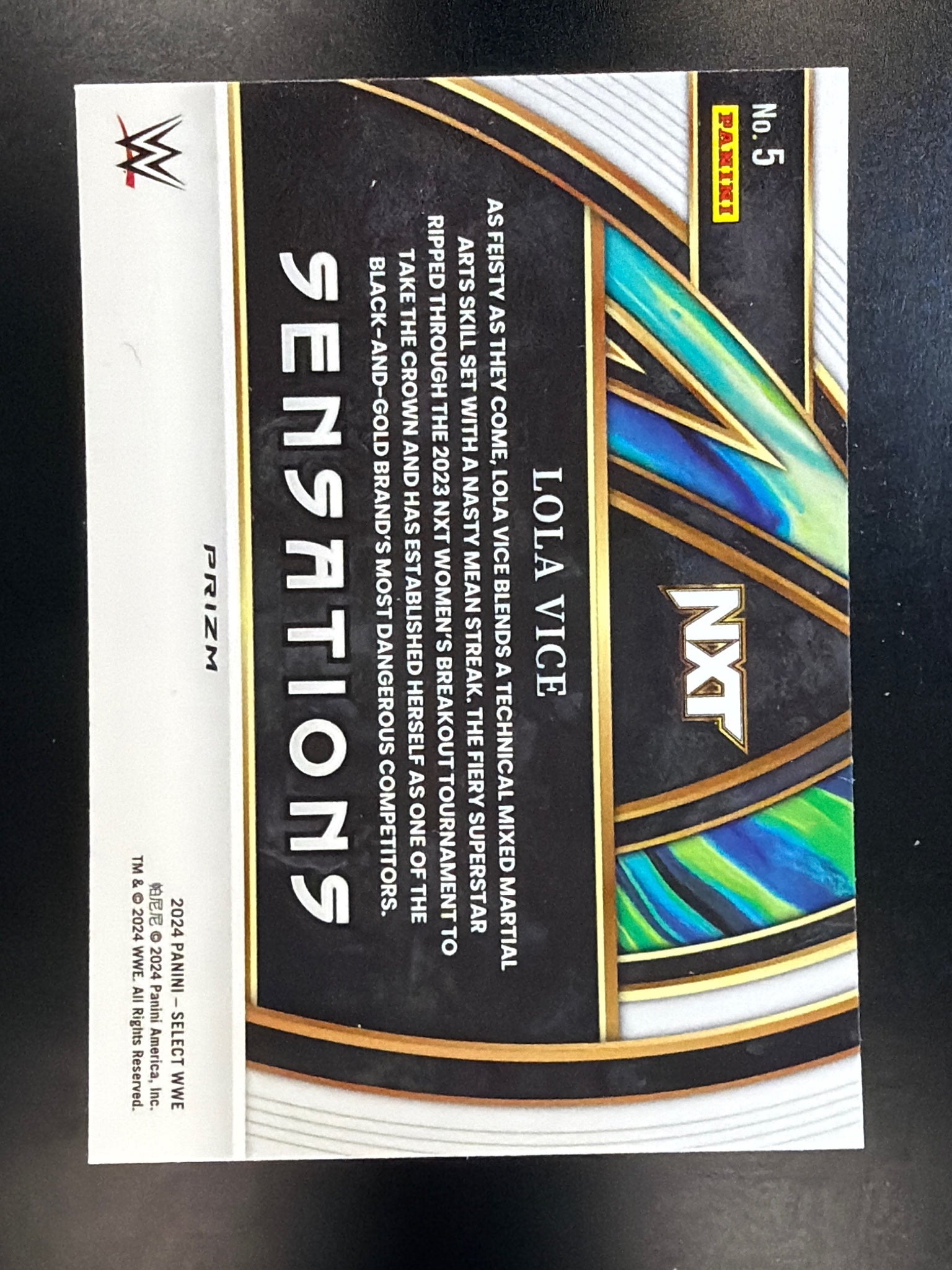 2024 Panini Select WWE #5 Lola Vice Sensations