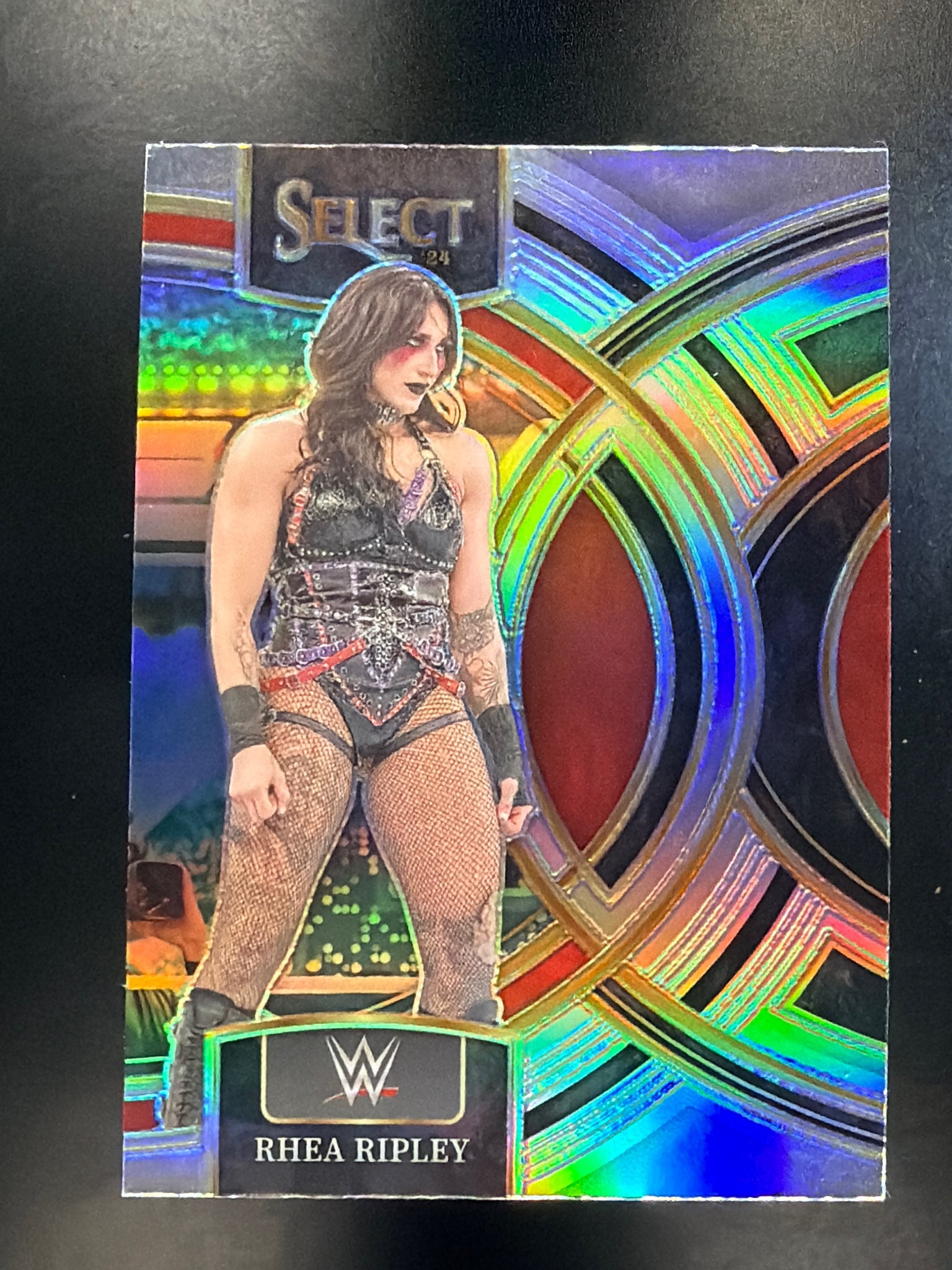 2024 Panini Select WWE #114 Rhea Ripley Silver Prizms