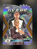 2025 Topps Chrome WWE #SG-GT Gunther Shifting Gears Gold Refractor #/50