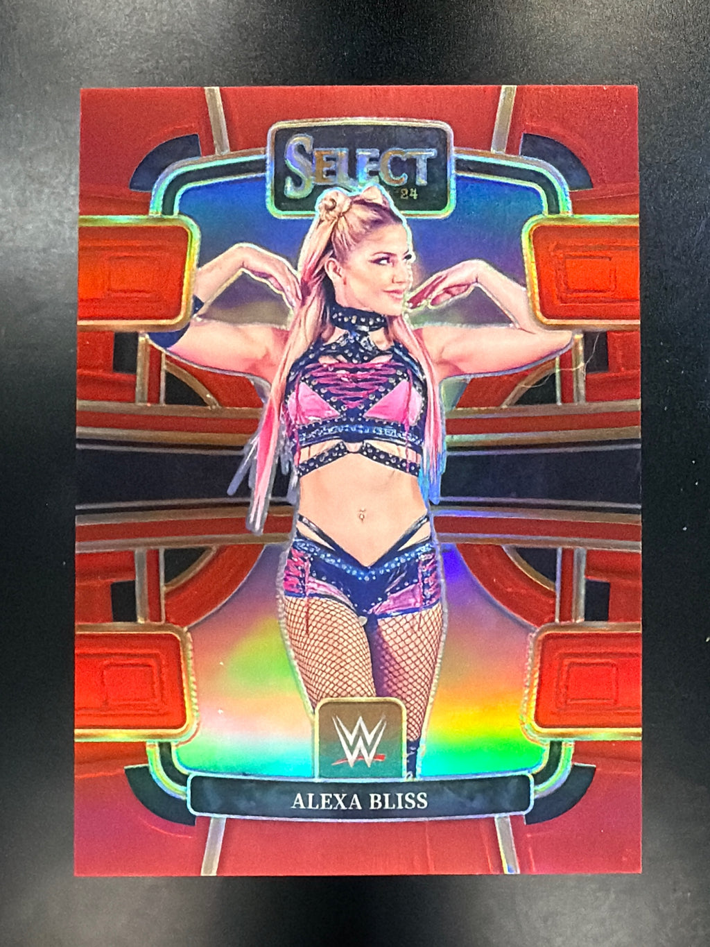 2024 Panini Select WWE #56 Alexa Bliss Red Prizms #/175