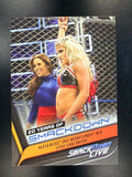 2019 Topps WWE SmackDown #SD-37 Alexa Bliss def. Becky Lynch in a Steel Cage