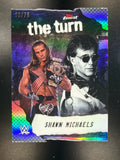 2025 Topps Finest WWE #TT-SM Shawn Michaels The Turn Die Cuts #/75