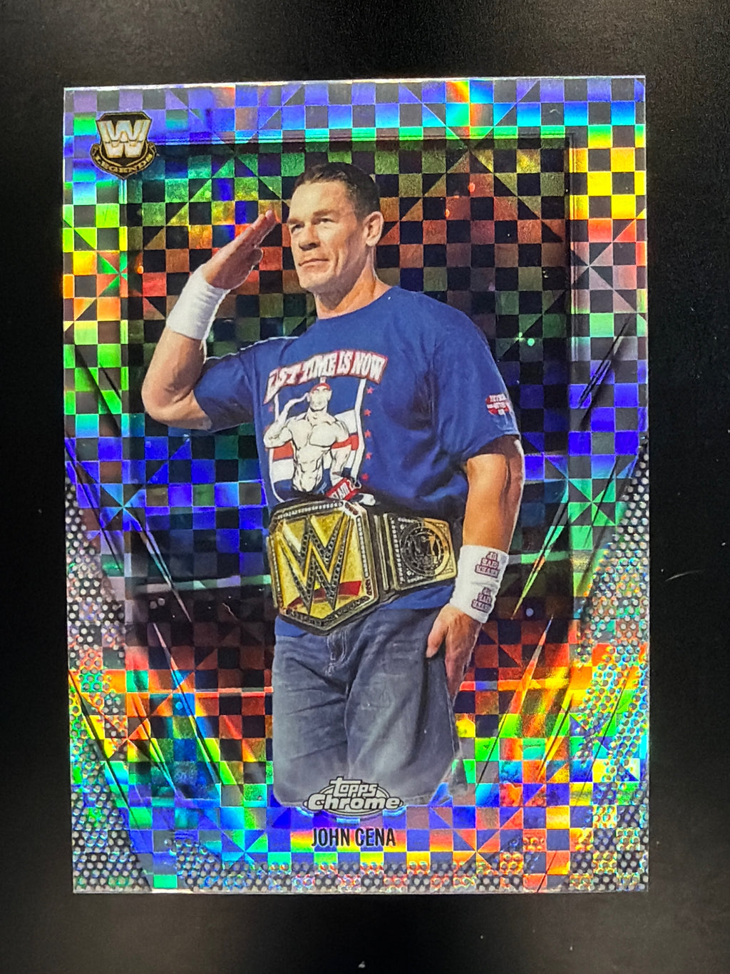 2026 Topps Chrome WWE #2 John Cena X-Fractor
