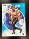 2025 Topps Exalted WWE #95 Tama Tonga Aqua #/99