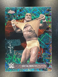 2025 Topps Chrome WWE x Cactus Jack #60 Hulk Hogan Teal Lasers #/175