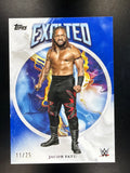 2025 Topps Exalted WWE #55 Jacob Fatu Blue #/25