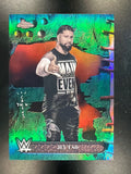 2025 Topps Chrome WWE x Cactus Jack #3 Jey Uso Green #/99
