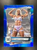 2025 Topps Chrome WWE #25 Jade Cargill Blue Refractor #/150