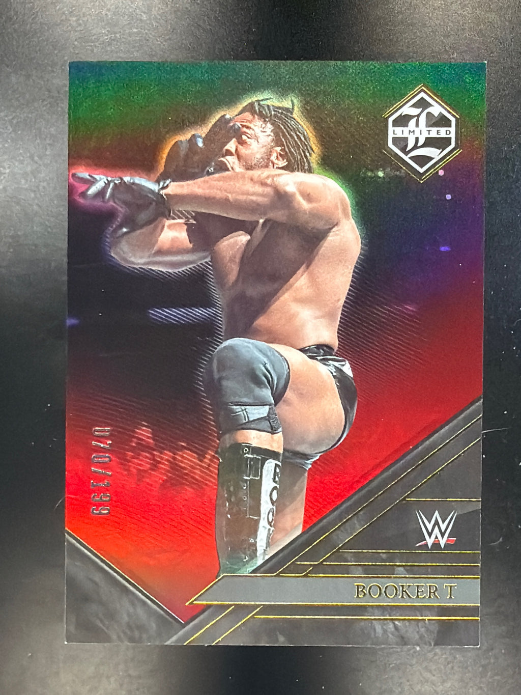 2023 Panini Chronicles WWE #248 Booker T Red #/199